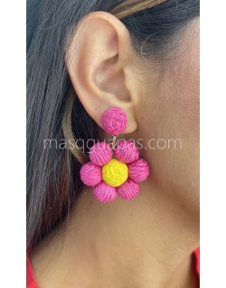 Pendientes Flor