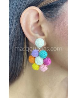 Pendientes Flor