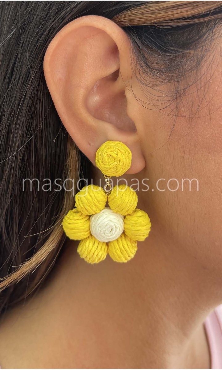 Pendientes Flor