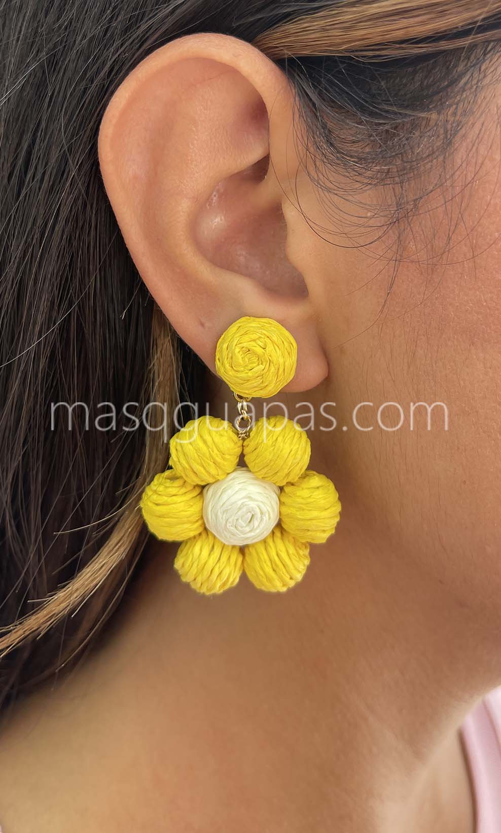 Pendientes Flor