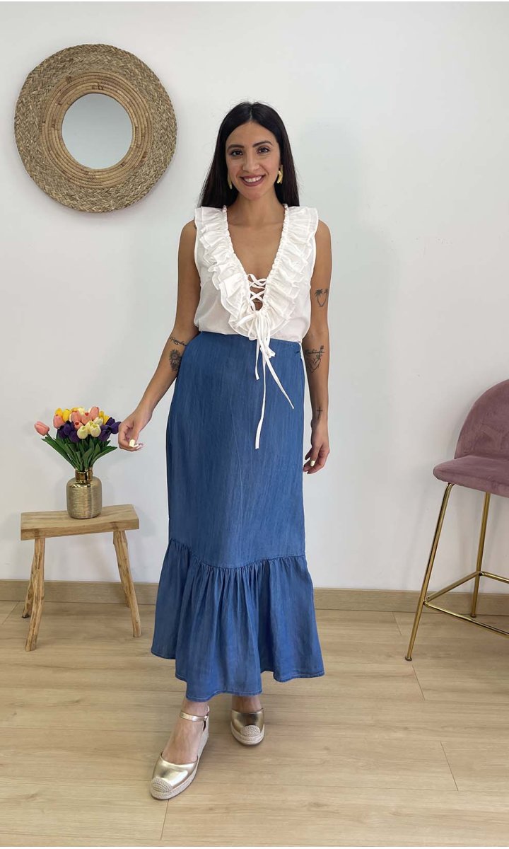 Falda Denim