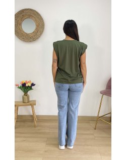 Camiseta Hombreras