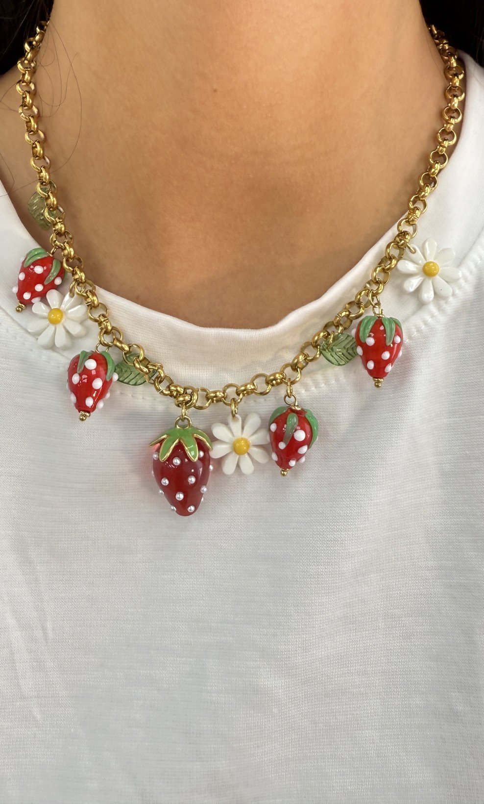 Collar Fresas