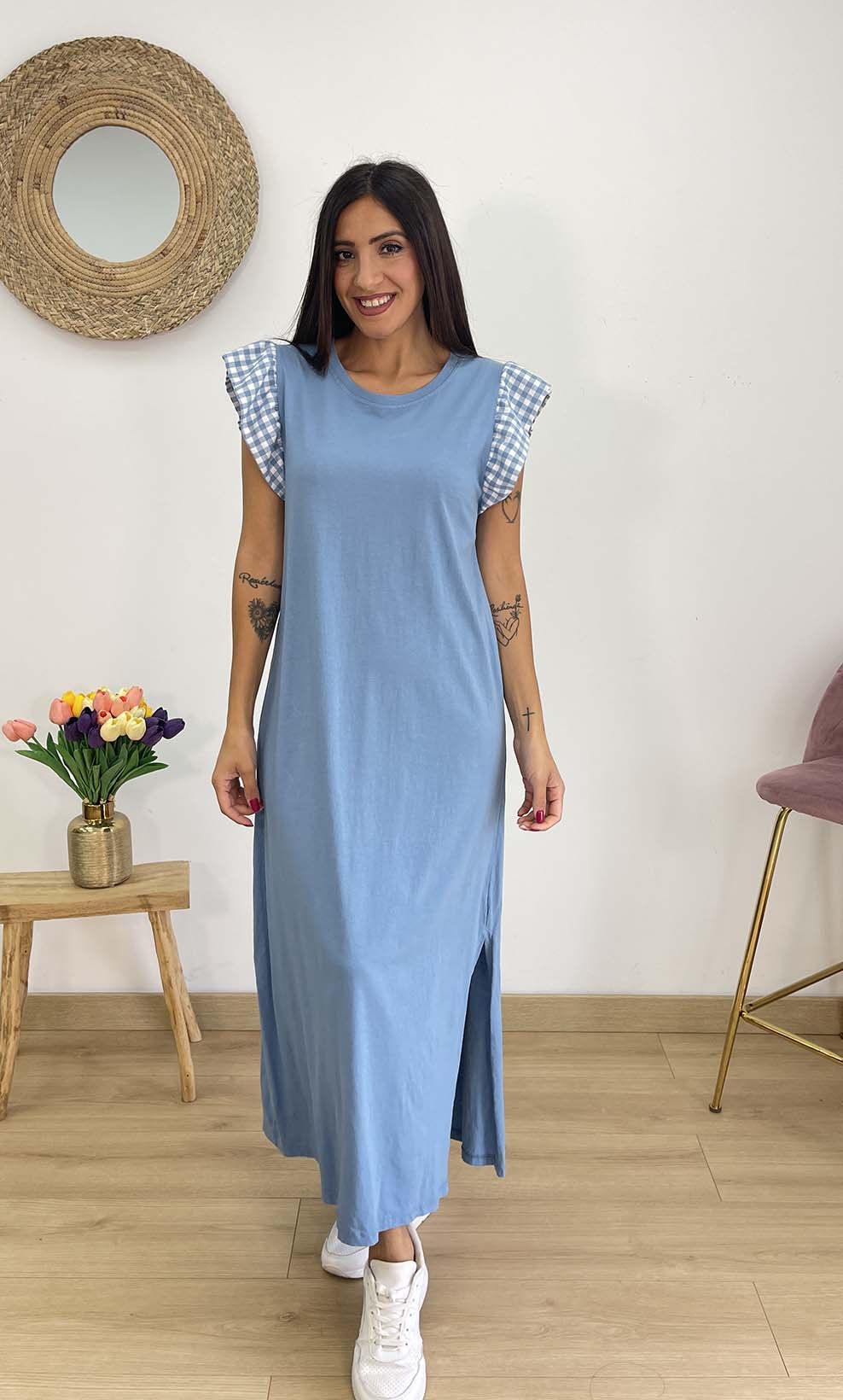 Vestido Vichy