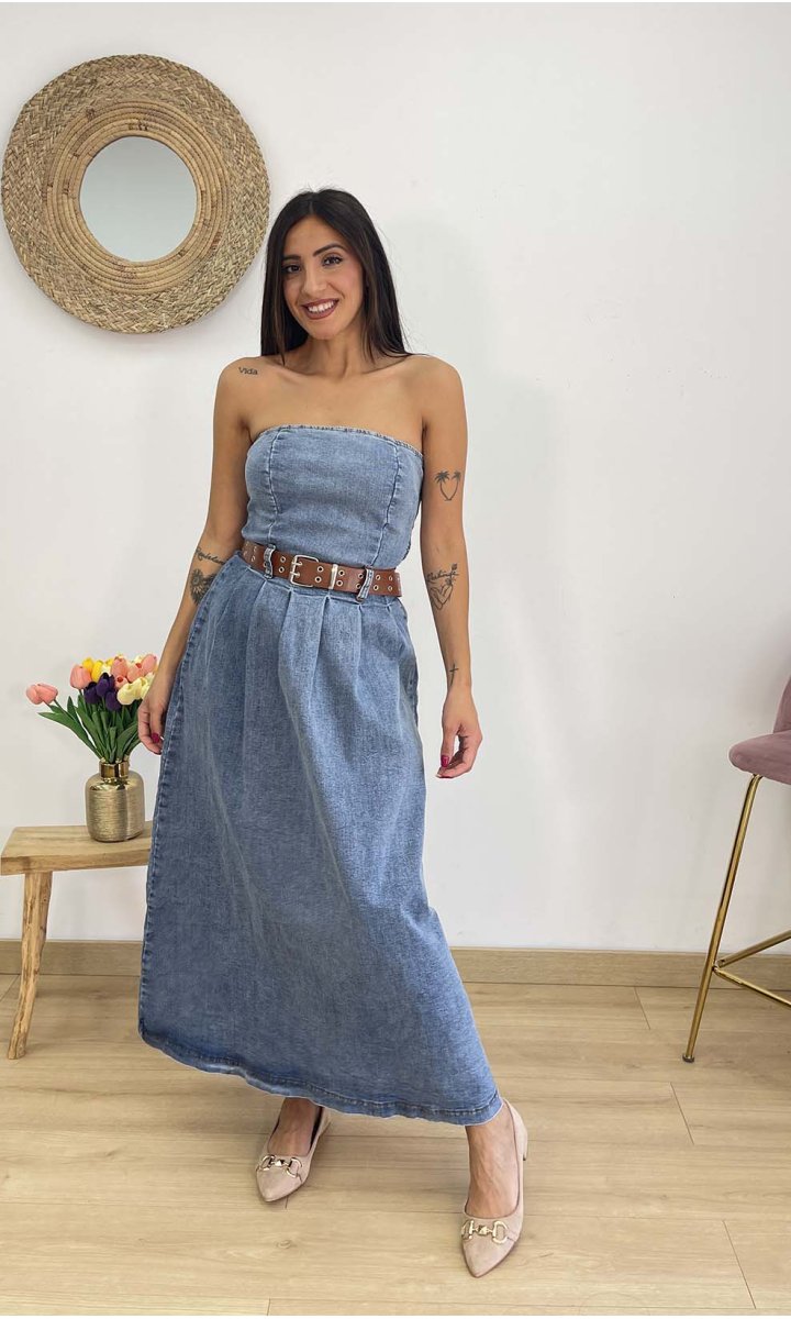 Vestido Índigo