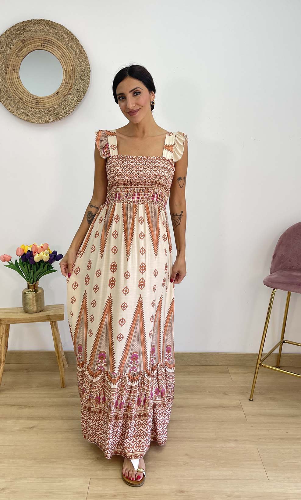Vestido Rosario