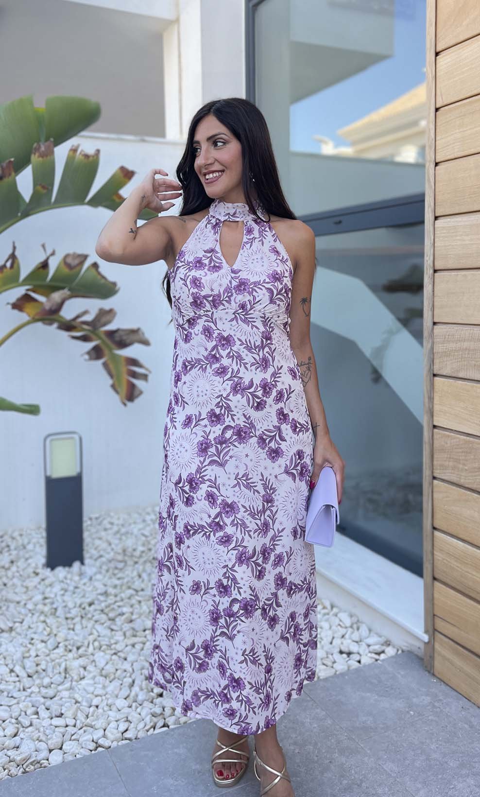 Vestido Lila
