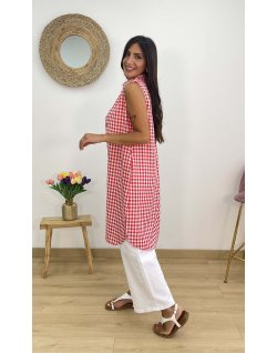 Vestido Vichy